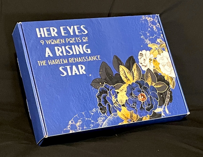 Her Eyes a Rising Star - 9 Women Poets of the Harlem Renaissance folio box closed