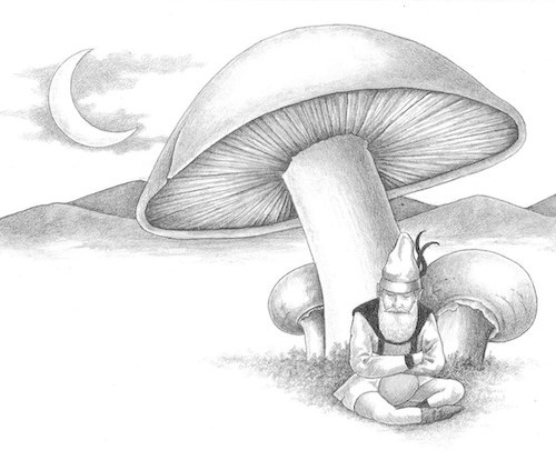 Mushroom elf rhyme