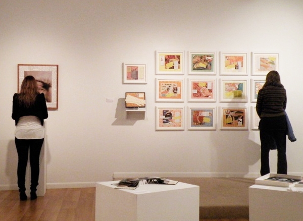 Installation view, "In Retrospect," SUNY-Ulster